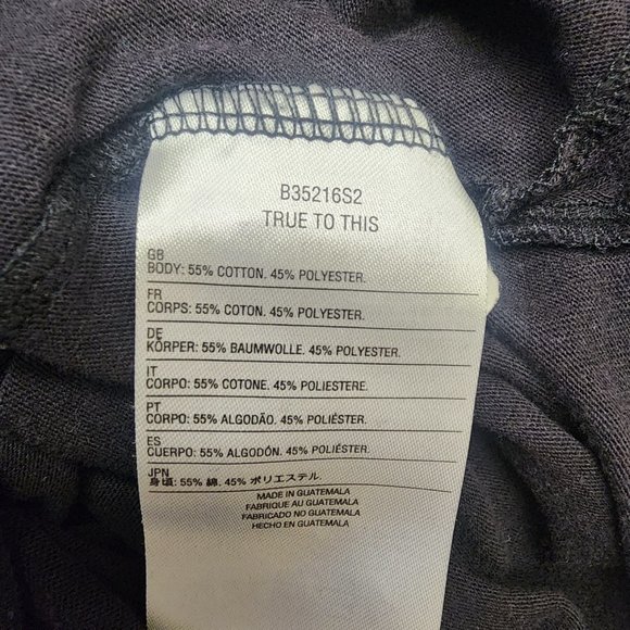 Volcom Medium Hawaii No Ka 01 Black V-Neck Top Shirt Loose Fit Oversized - Picture 5 of 7